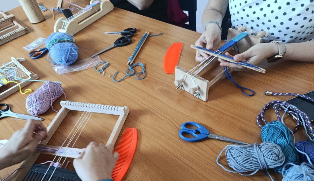Histoires de Récup - Atelier tissage et crochet - JNR