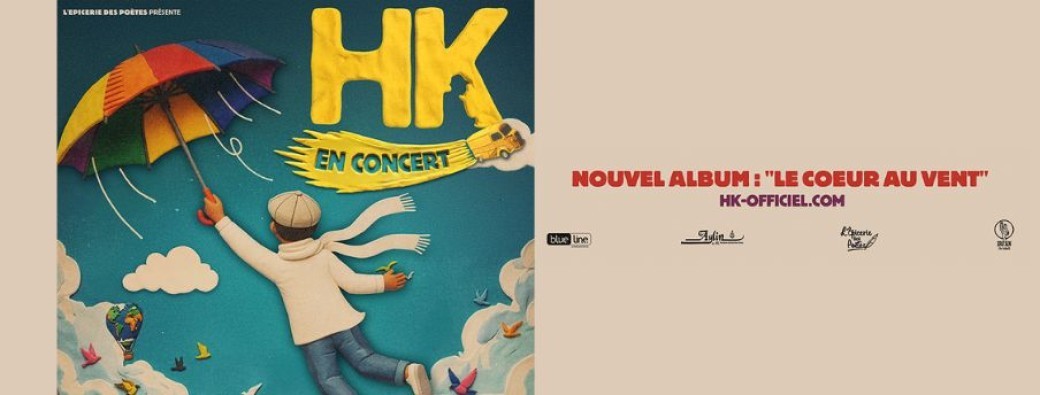 HK - En Concert + 1ère Partie : Red Lezards