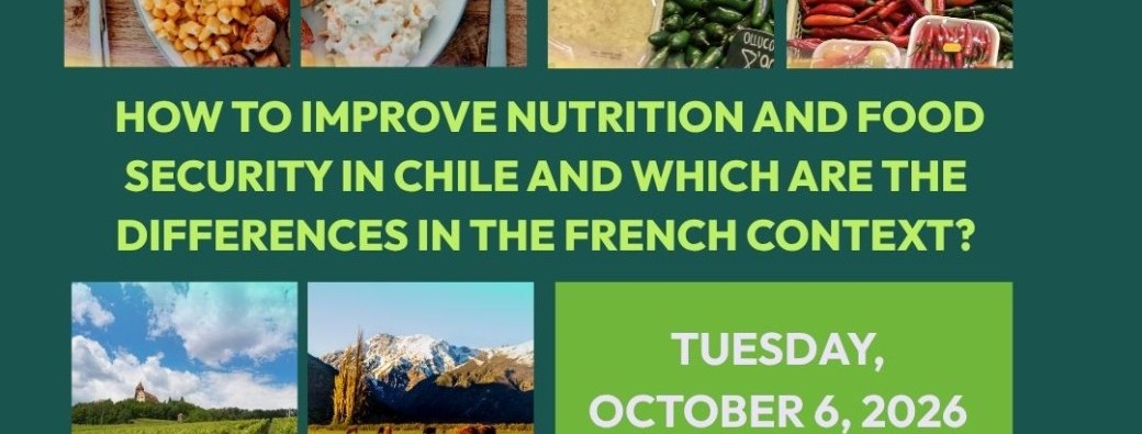How to Improve nutrition and food security in Chile compared to the French context [En]
