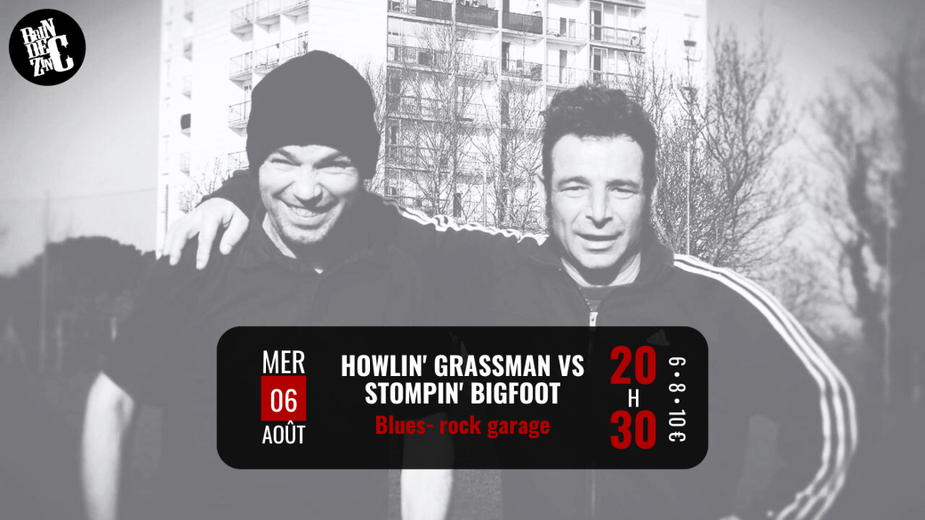 Howlin' Grassman Vs Stompin' Bigfoot (Blues‑rock garage)