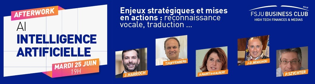 AFTERWORK intelligence Artificielle : Mise en pratique dans les enjeux stratégiques actuels