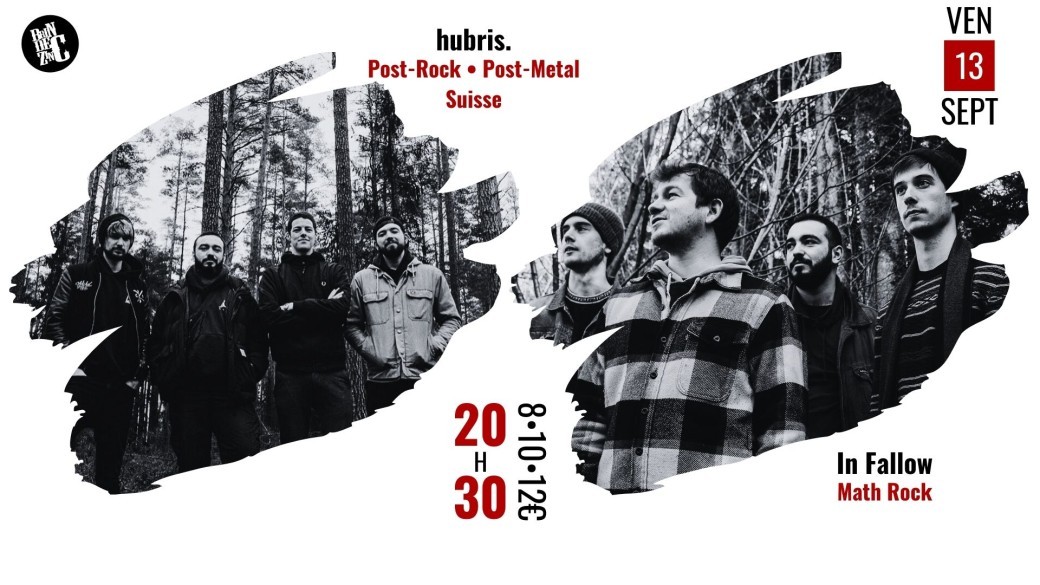 hubris. x In Fallow (Post Rock • Post Metal x Math Rock • Suisse)
