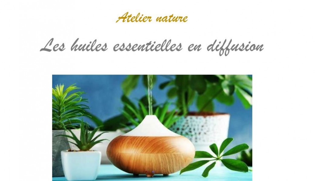 Les huiles essentielles en diffusion