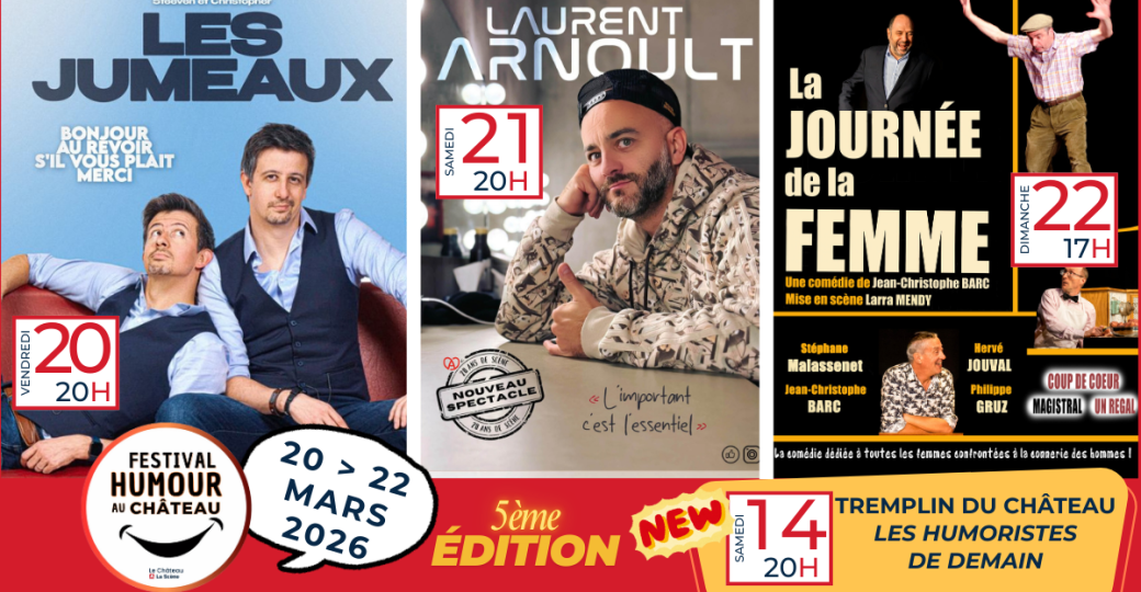 Festival "Humour au château" 2026 Festival "Humour au château" 2026