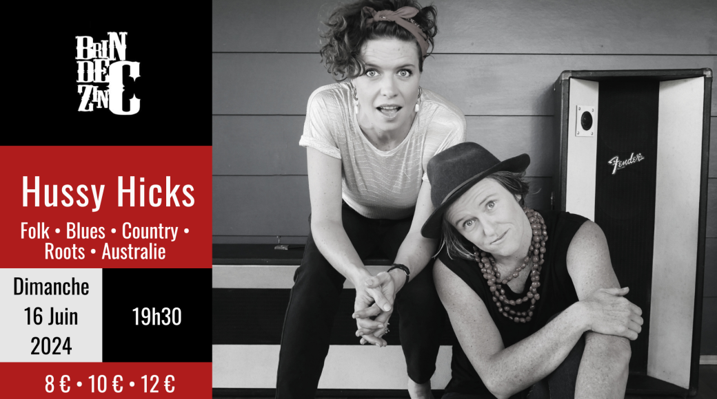 Hussy Hicks (Folk • Blues • Country • Roots • Australie)
