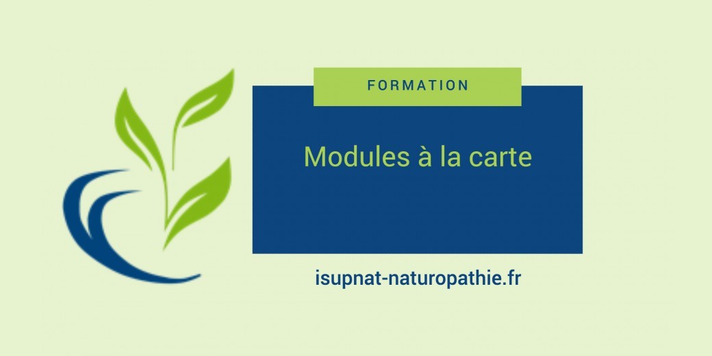 HYGIENE VITALE ET NATUROPATHIE : Introduction à la naturopathie - Module à la carte E-LEARNING