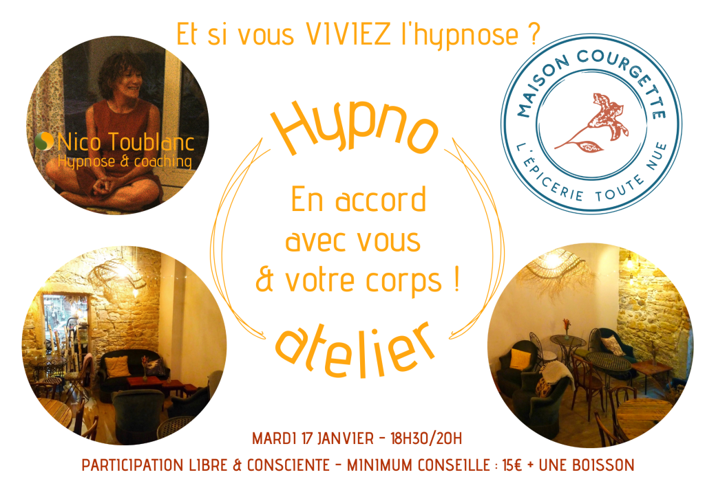 Hypno Atelier En accord avec vous et votre corps !