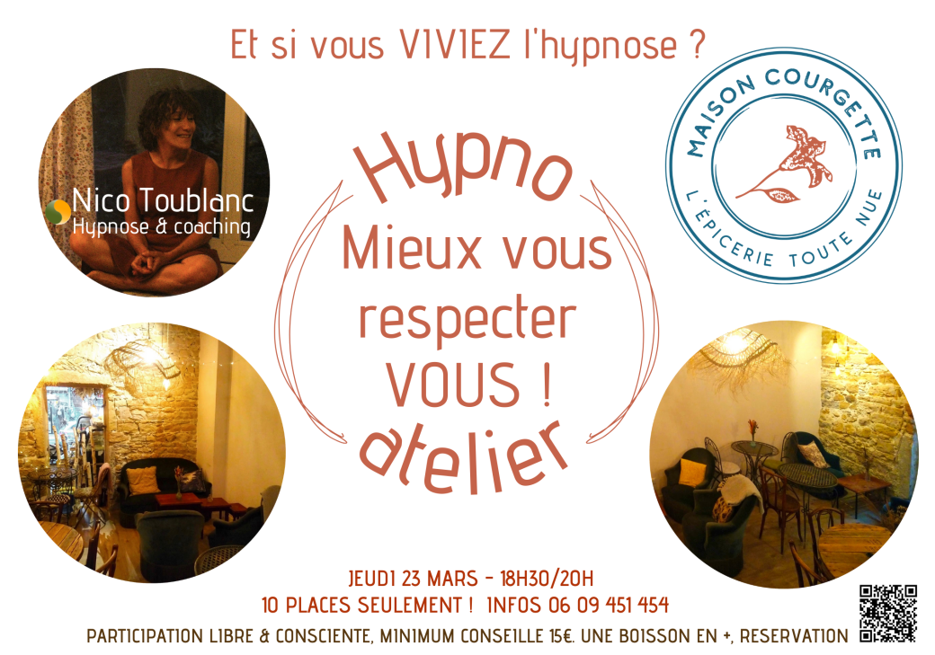 Hypno Atelier Mieux vous respecter vous !