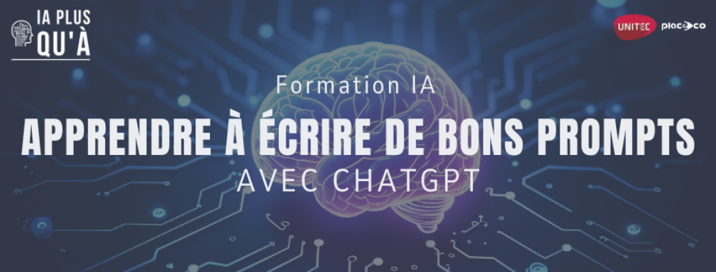 IA plus qu'à - Apprendre à écrire de bons prompts avec ChatGPT