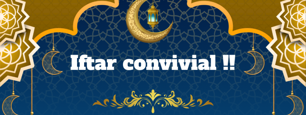 Iftar convivial dimanche 8 mars 