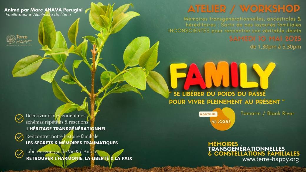 Ile Maurice Workshop Samedi 25 Avril- Tamarin