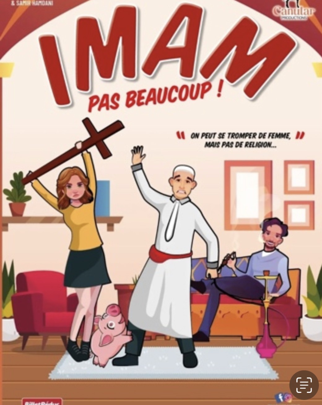 théâtre : Imam pas beaucoup