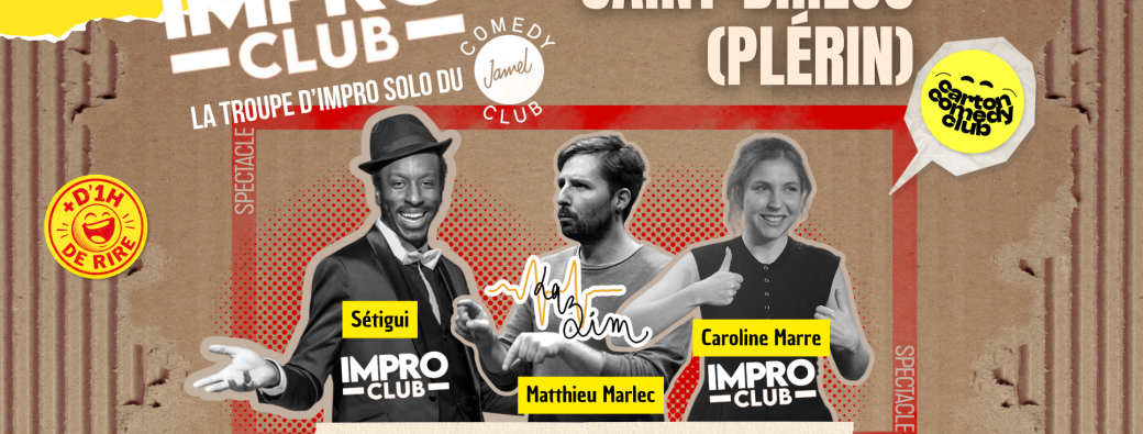 Impro Club à la Cervoiserie de Plérin