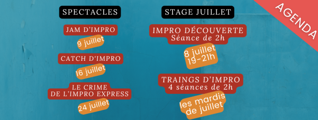IMPRO: Stages d'été 2026