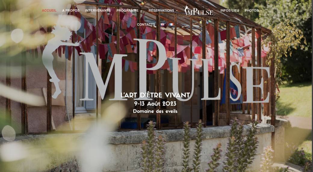 IMPULSE FESTIVAL - l'Art d'être vivant - 9 au 13 août 2023 
