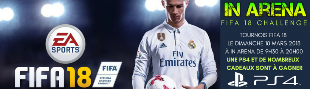 INARENA - TOURNOI FIFA 18
