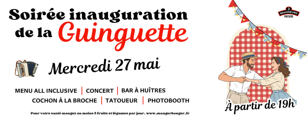 Inauguration de la guinguette 