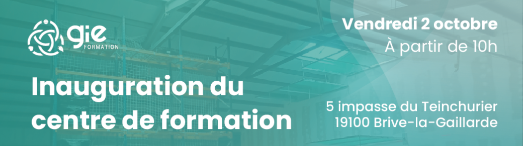 Inauguration du nouveau centre de formation à Brive-la-Gaillarde