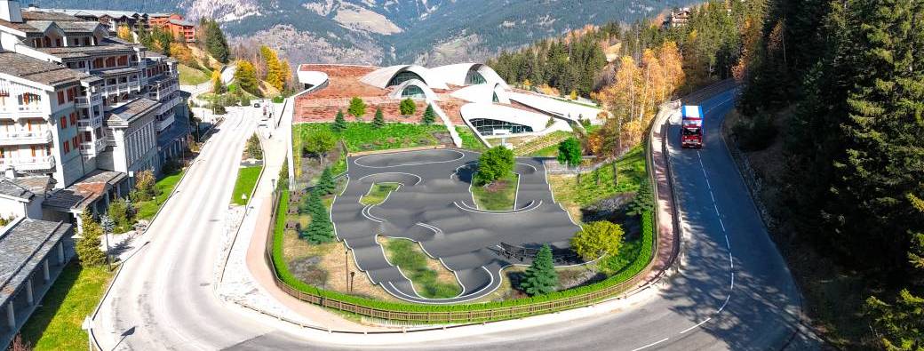 Inauguration du Pumptrack de Courchevel