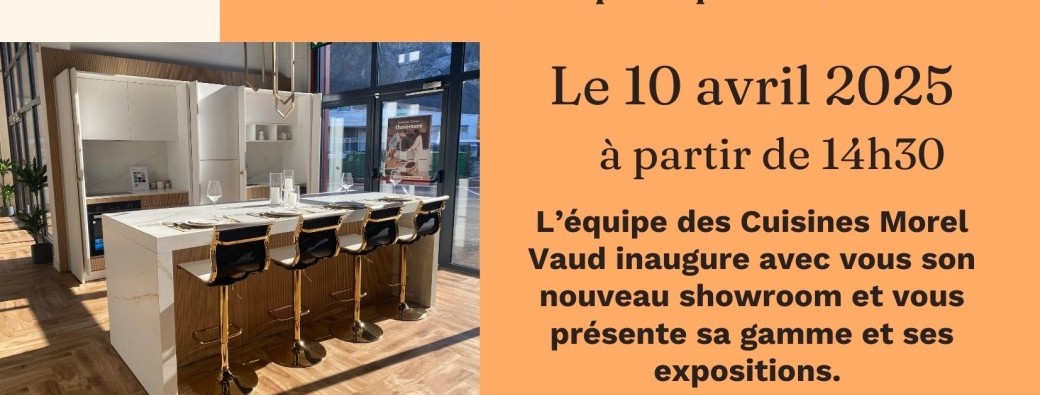 Inauguration CUISINES MOREL VILLENEUVE