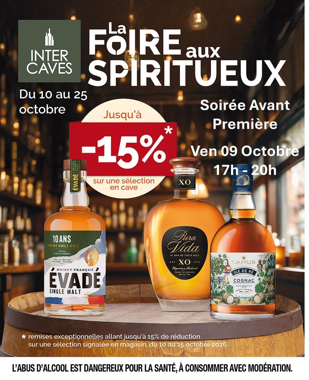SOIREE AVANT PREMIERE FOIRE AUX SPIRITUEUX 