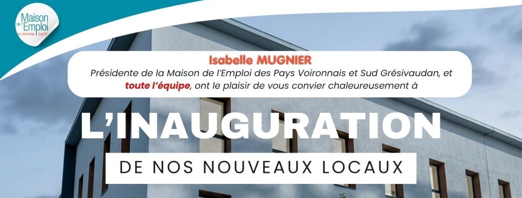 Inauguration Maison de l'Emploi 