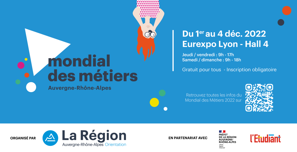 Inauguration - Mondial des Métiers Auvergne-Rhône-Alpes | Invitation partenaire