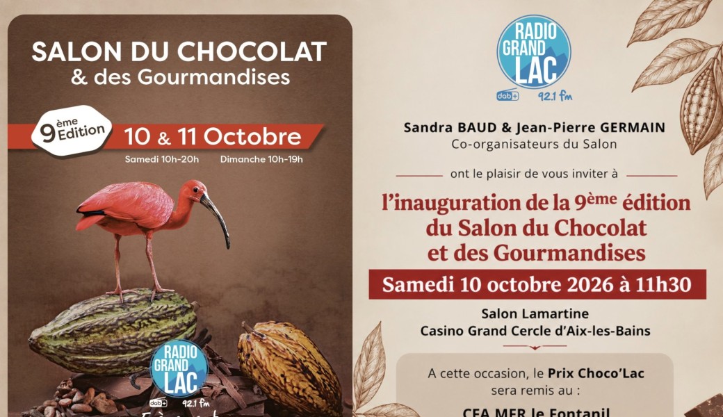 Inauguration Salon du Chocolat et des Gourmandises 2026
