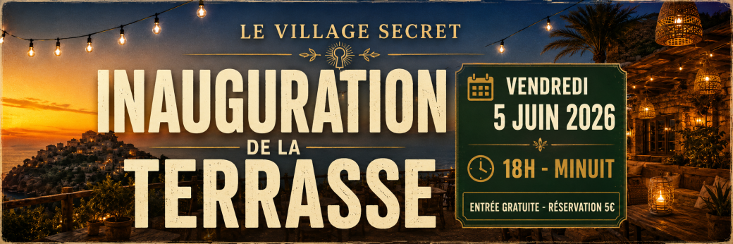 Inauguration de la terrasse