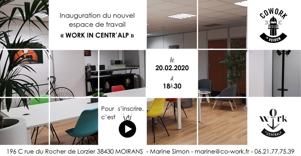Inauguration Work in Centr'Alp