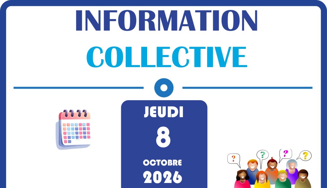 INFORMATION COLLECTIVE AUX PARTENAIRES