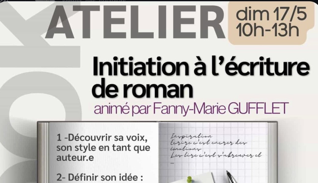 Initiation à l'écriture de roman