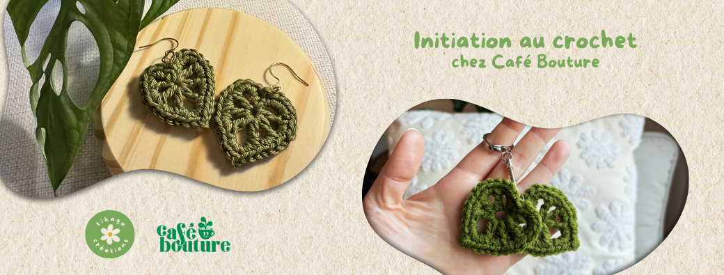 Initiation au crochet - Café bouture - 17/06 