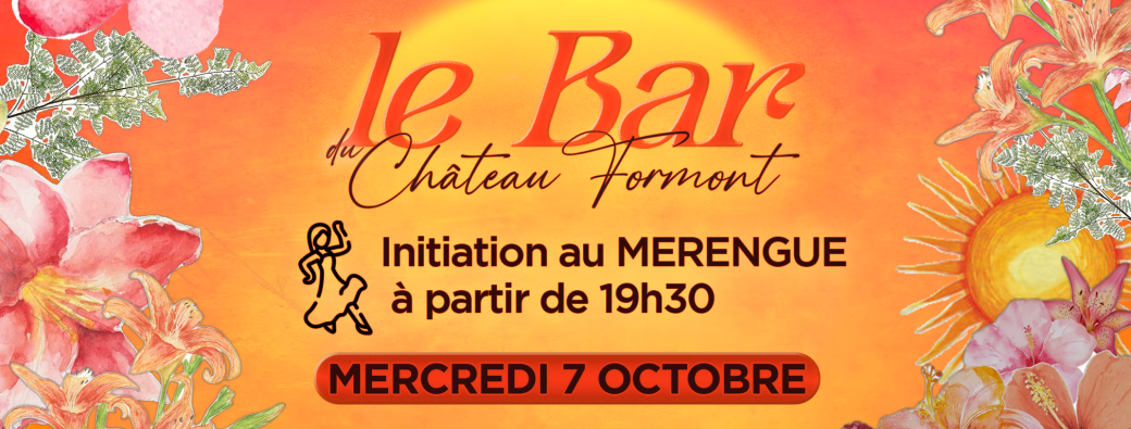 Initiation au Merengue - Bar Château Formont