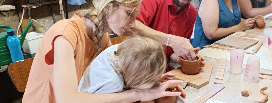 Atelier d'initiation au modelage (céramique)