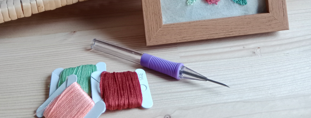 Initiation au punch needle