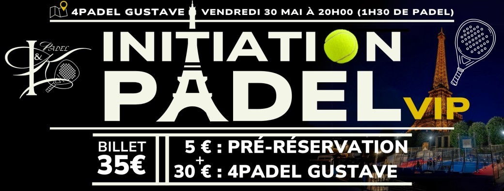 Initiation Padel VIP