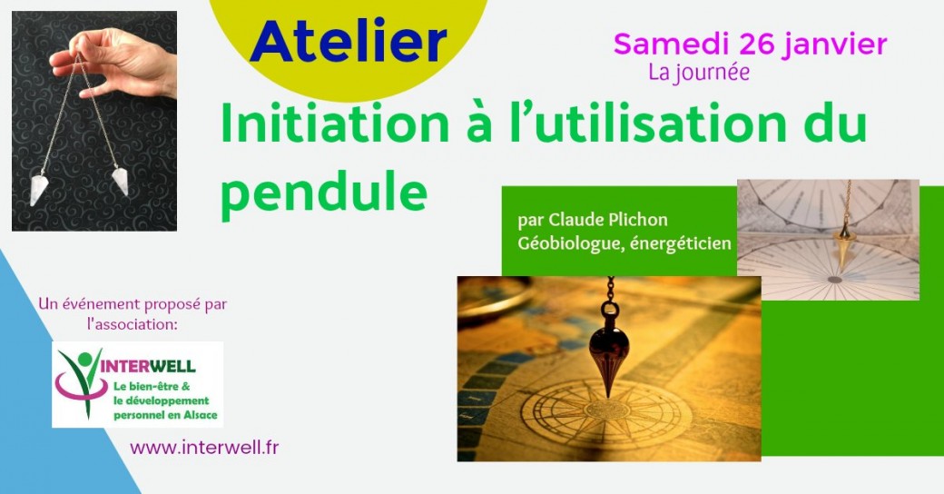 Atelier "Initiation à l'utilisation du pendule"