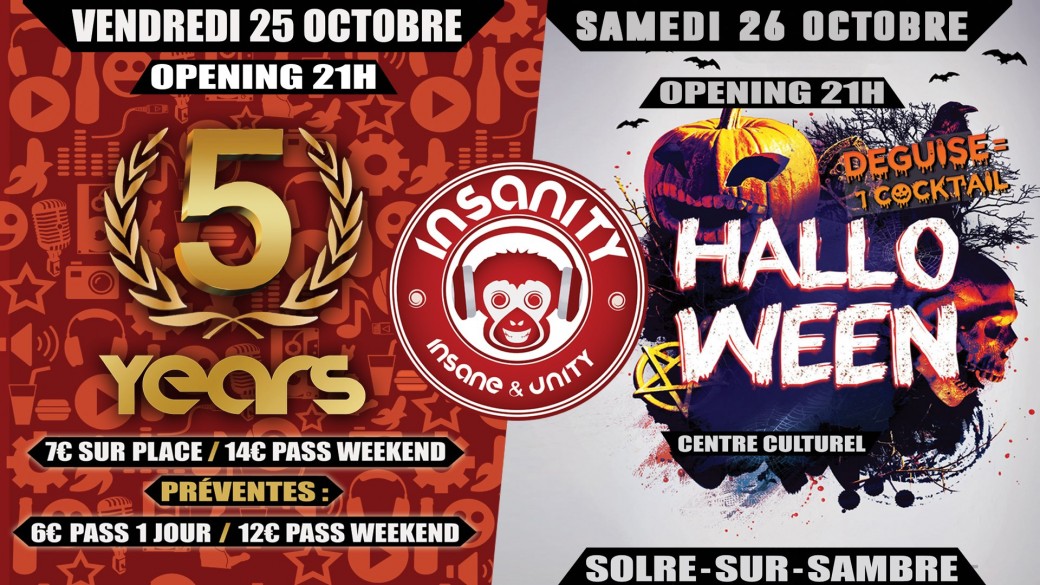 Insanity 5 years / Halloween Party 