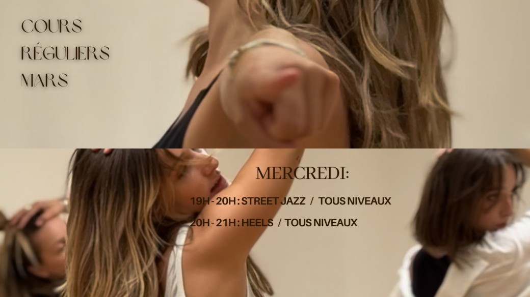 Inscription cours de danse