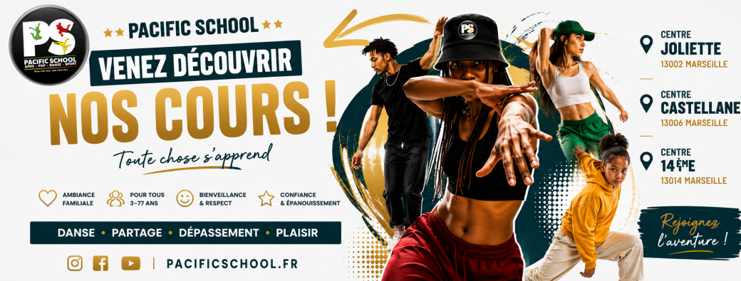 VOTRE COURS D’ESSAI À LA PACIFIC SCHOOL