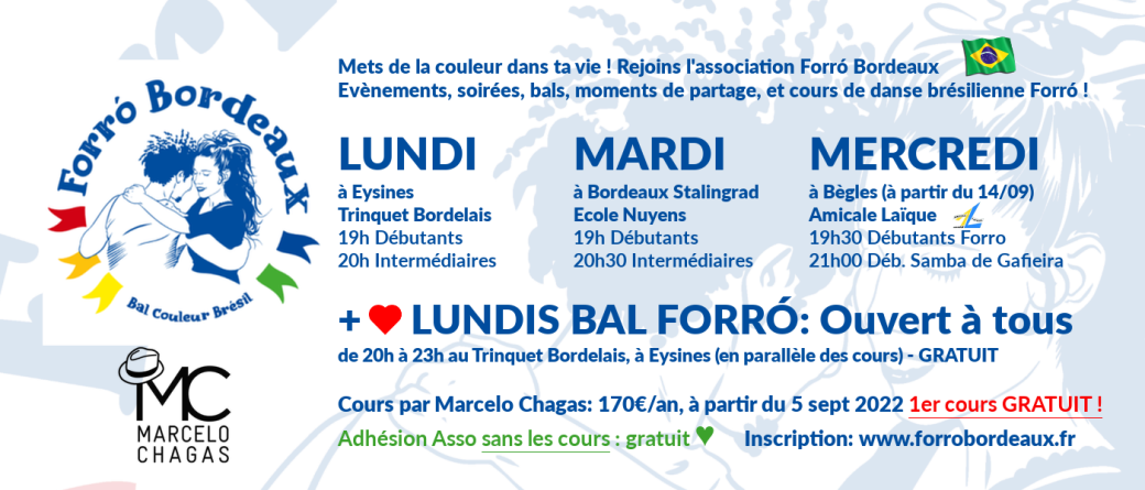 Inscription Forro Bordeaux 2022/23
