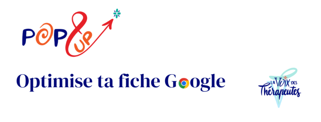 Inscription journée POP&UP du 12 avril 2025 : optimise ta fiche google