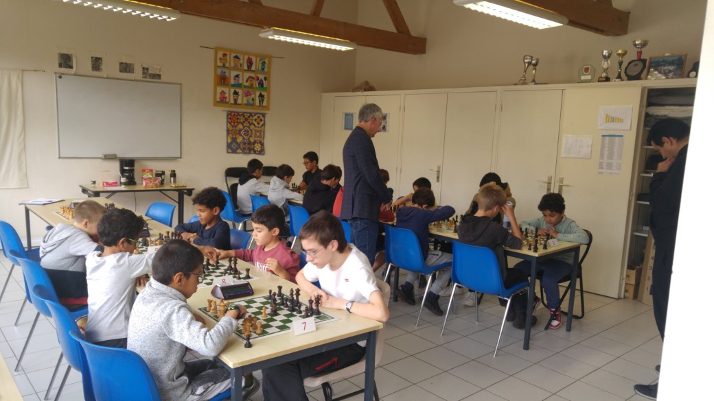 Inscriptions cours d'échecs 2026 - 2027