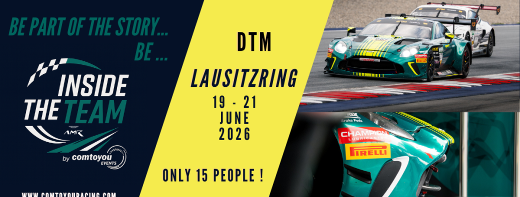 "INSIDE The Team" DTM Lausitzring Race