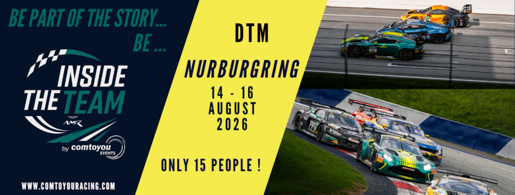 "INSIDE The Team" DTM Nurburgring Race