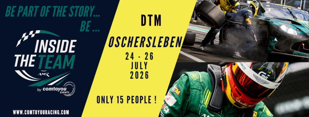 "INSIDE The Team" DTM Oschersleben Race