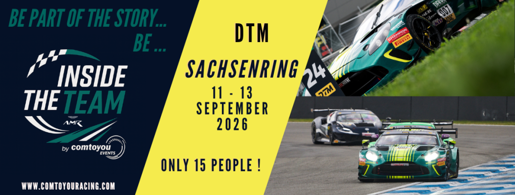 "INSIDE The Team" DTM Sachsenring Race