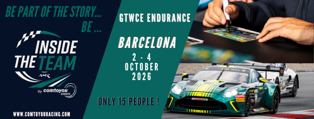 "INSIDE The Team" GTWCE Barcelona Race