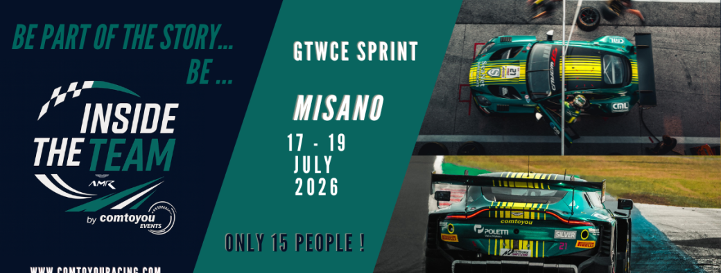 "INSIDE The Team" GTWCE Misano Race